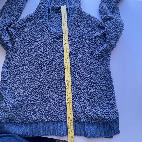 MOD Black Label Blue Sweater Hoodie, Size Medium/Large - Picture 7 of 12